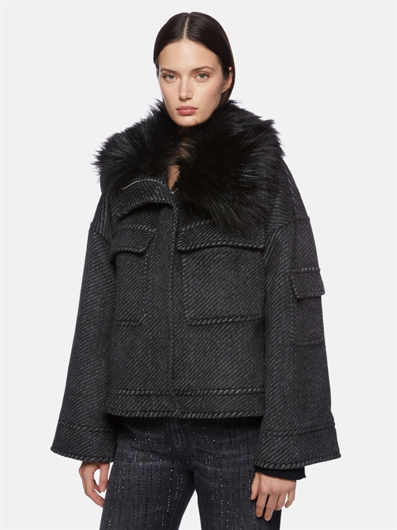 Dondup Giacca Jakke, Dark Grey 